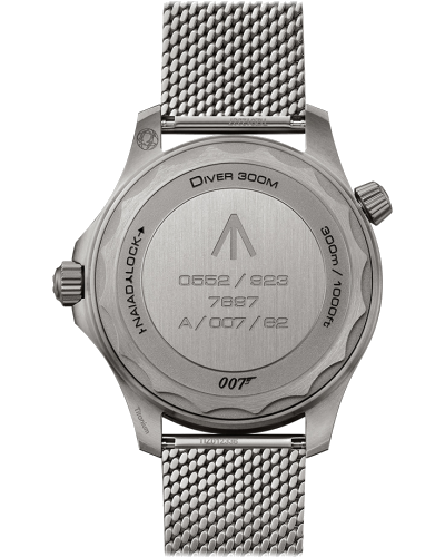 Omega Diver 300M Co-Axial Master Chronometer 42 mm 007 Edition Titanium on titanium (watches)